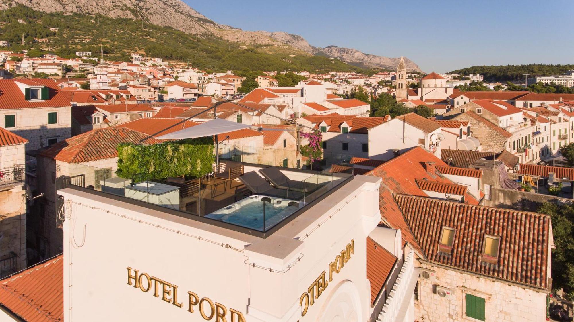 Hotel Porin Makarska Esterno foto